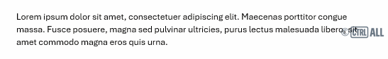 Selecting sentence in a paragraph via ctrl and click in Word